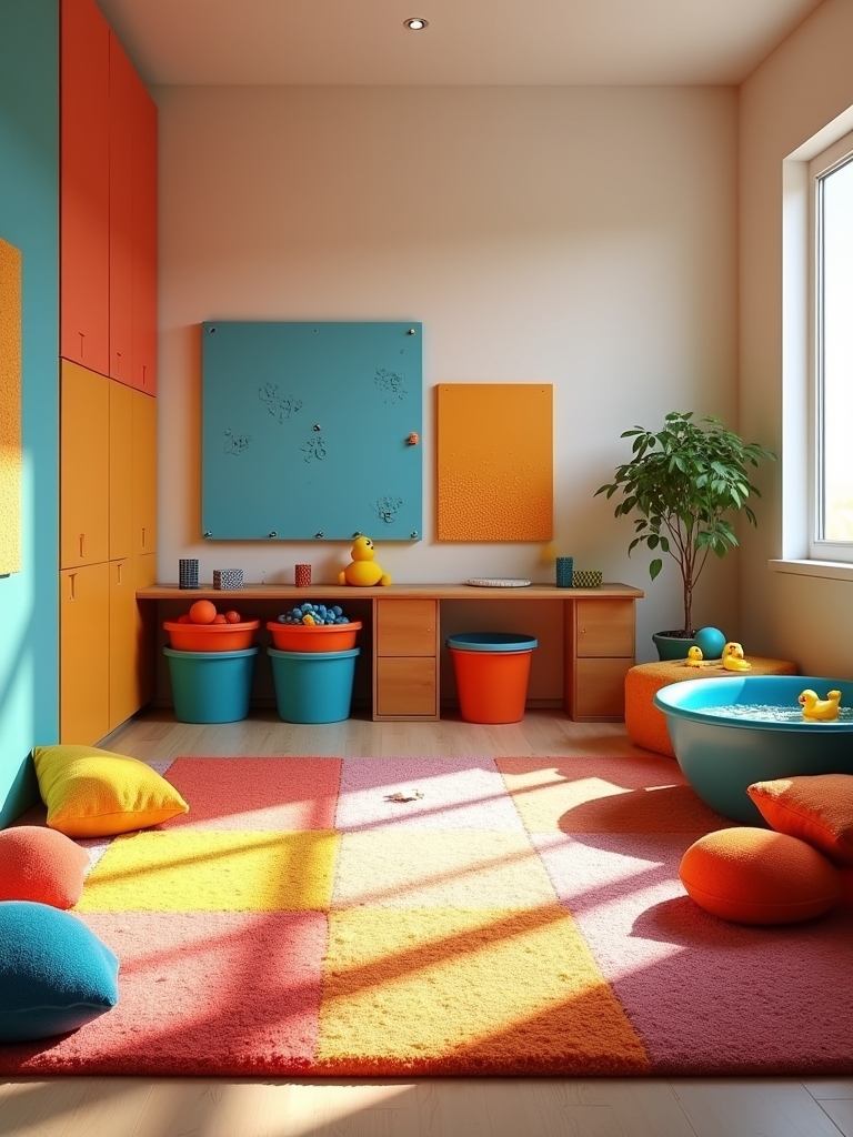 engaging sensory play station