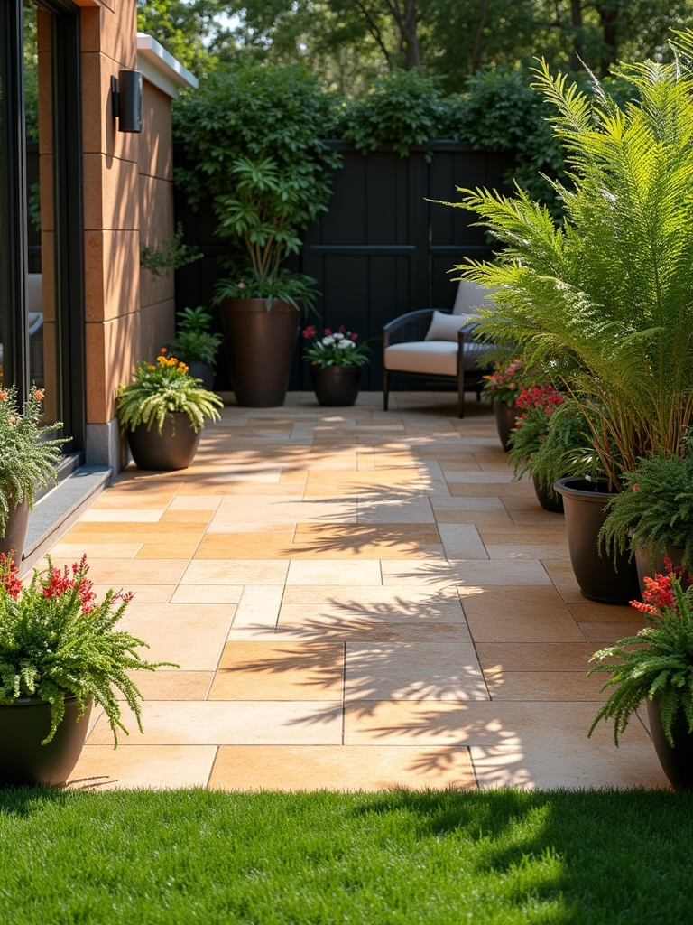 enhance outdoor space greenery