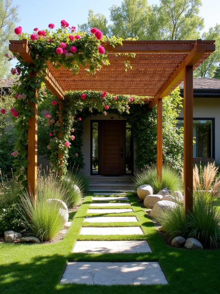 enhance yard with pergola
