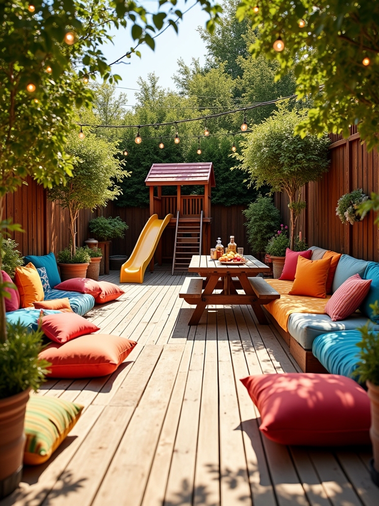 family friendly outdoor space