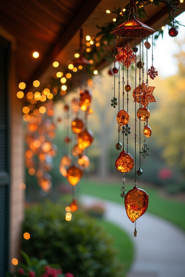 festive wind chimes ideas