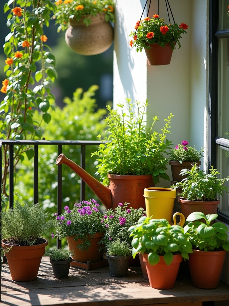 flexible herb container gardening