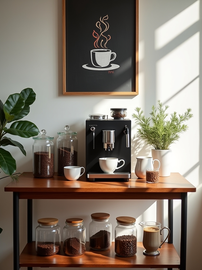 flexible mobile coffee cart