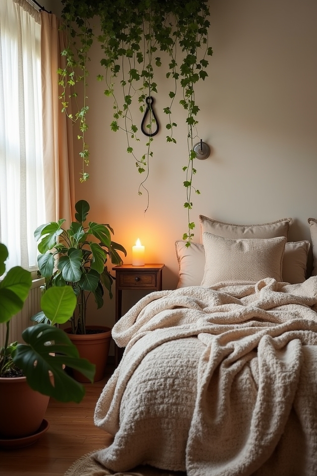 fresh air with plants