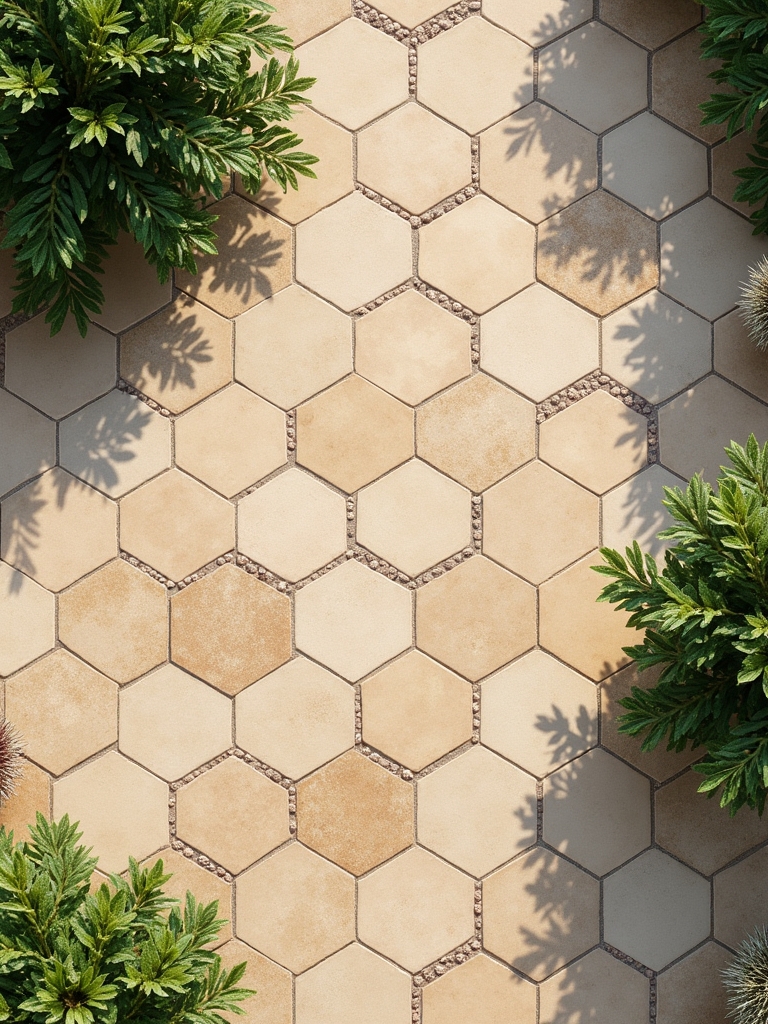 geometric interlocking tile designs