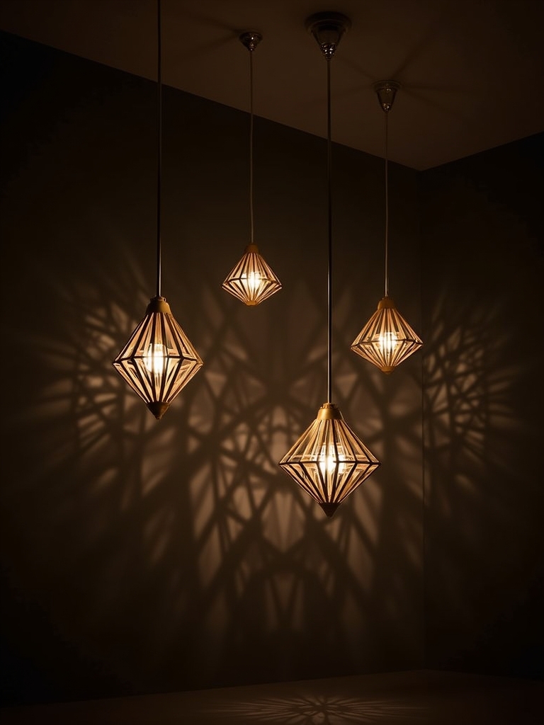 geometric pendant light ideas