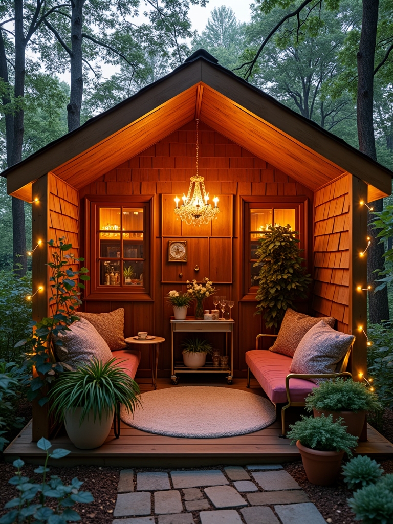 glamorous creative relaxation space