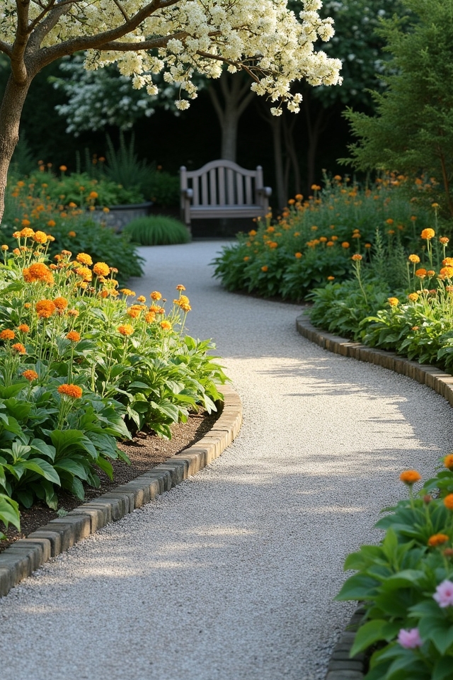 gravel walkways for enhancement