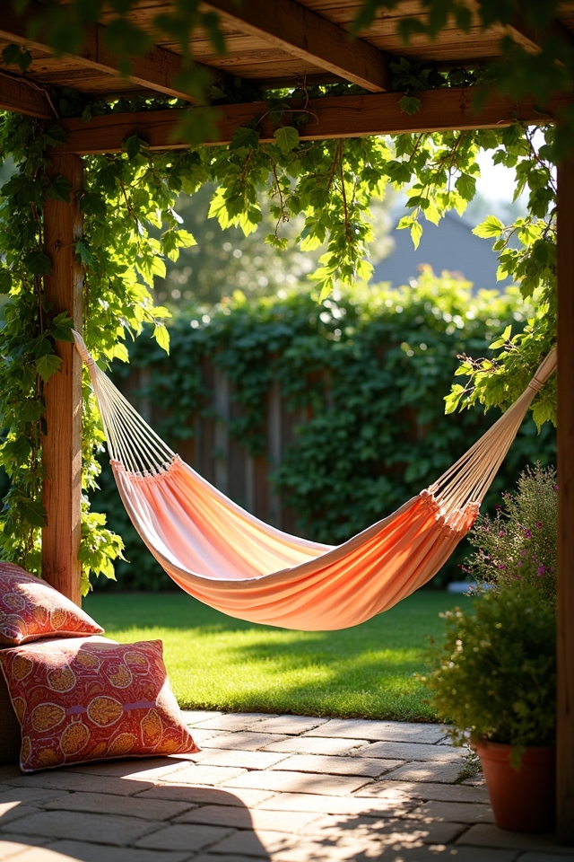 hammock attachment for relaxation