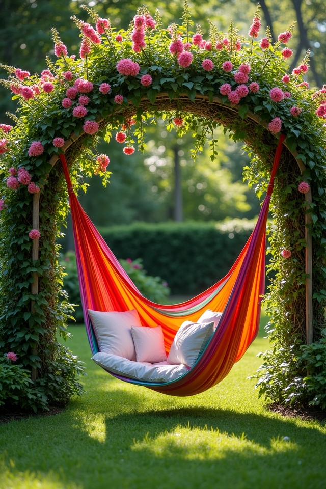 hammock friendly garden arch designs