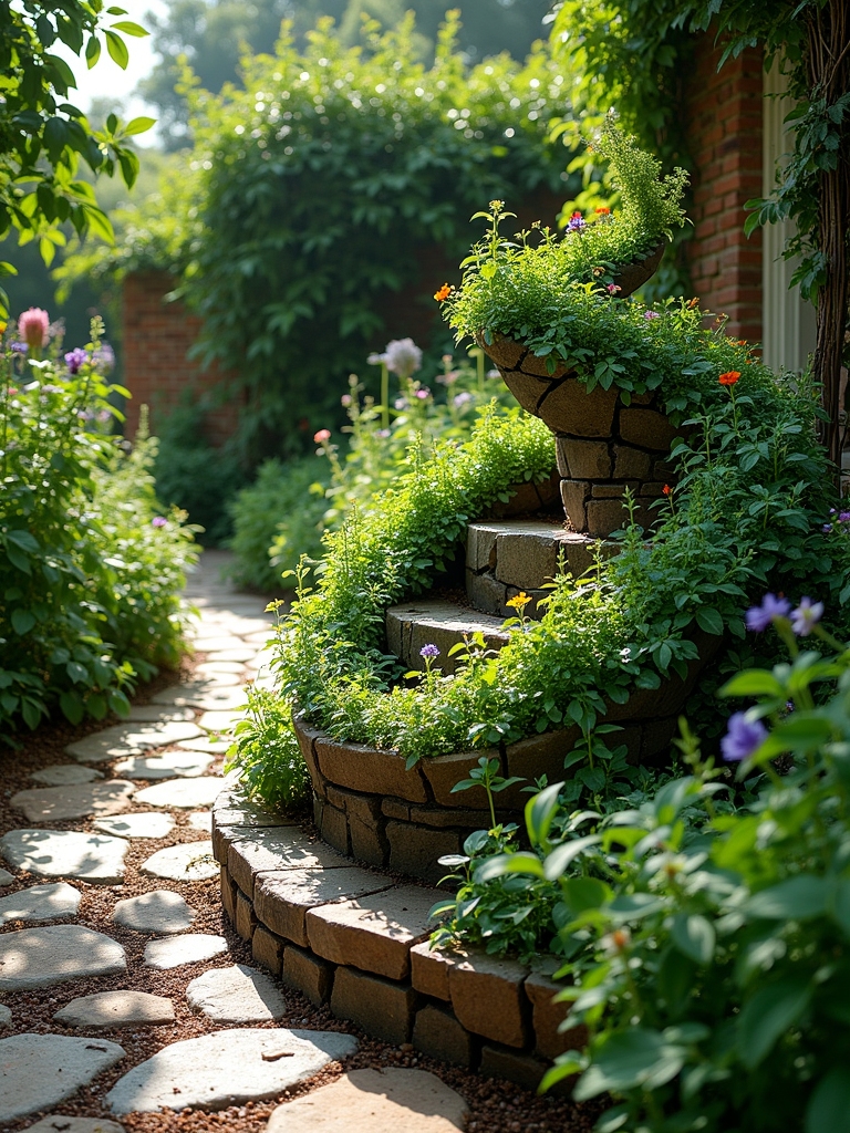 herb spiral garden benefits