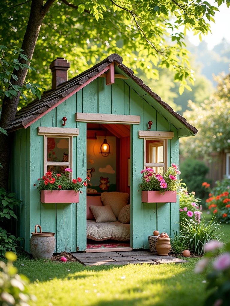 imaginative outdoor playhouses design