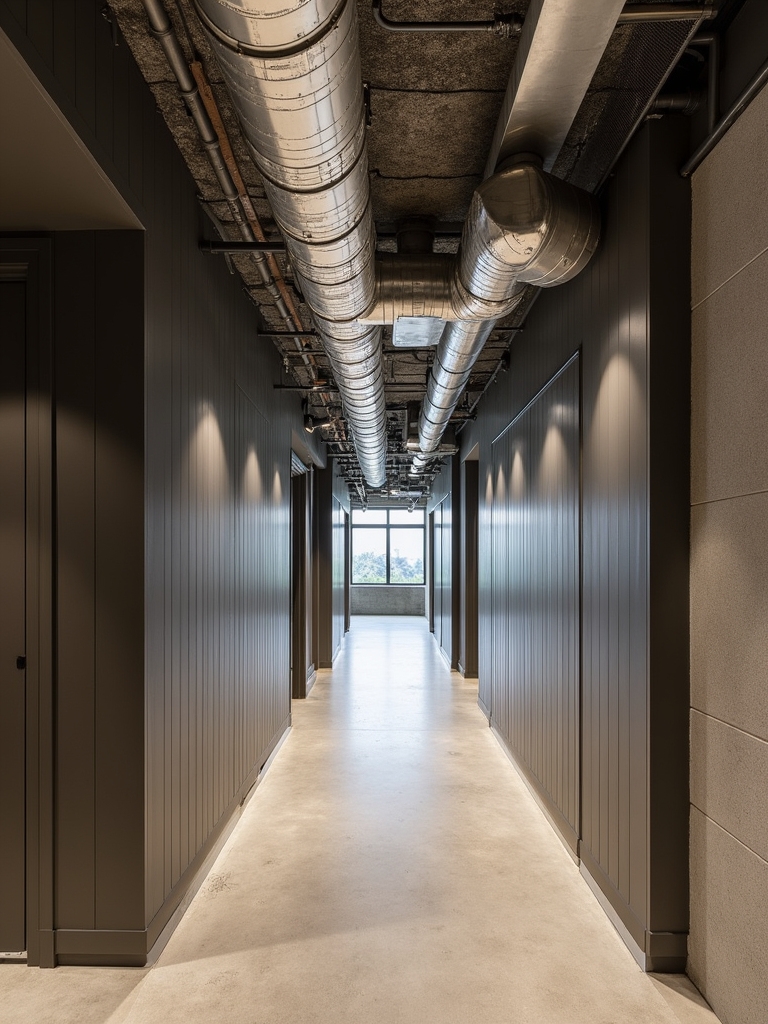 industrial chic with warmth