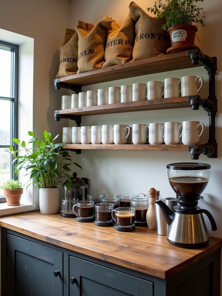 industrial shelving for organization
