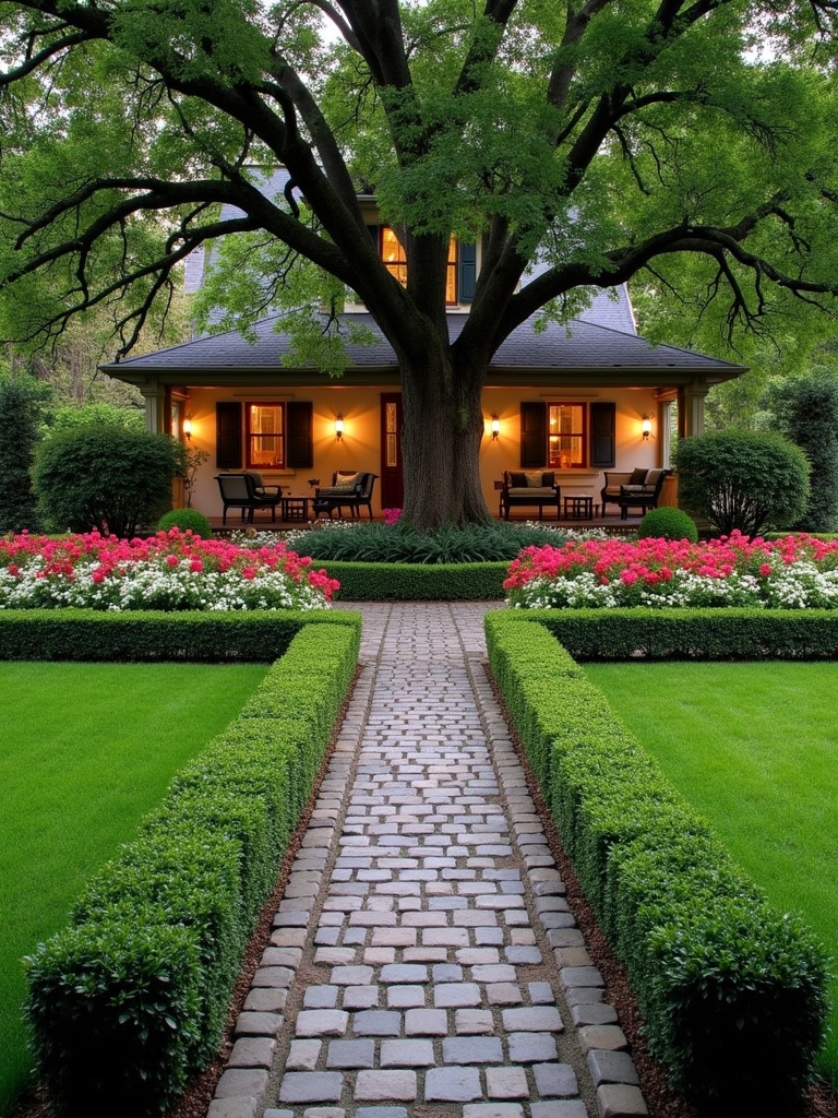 inviting front yard design