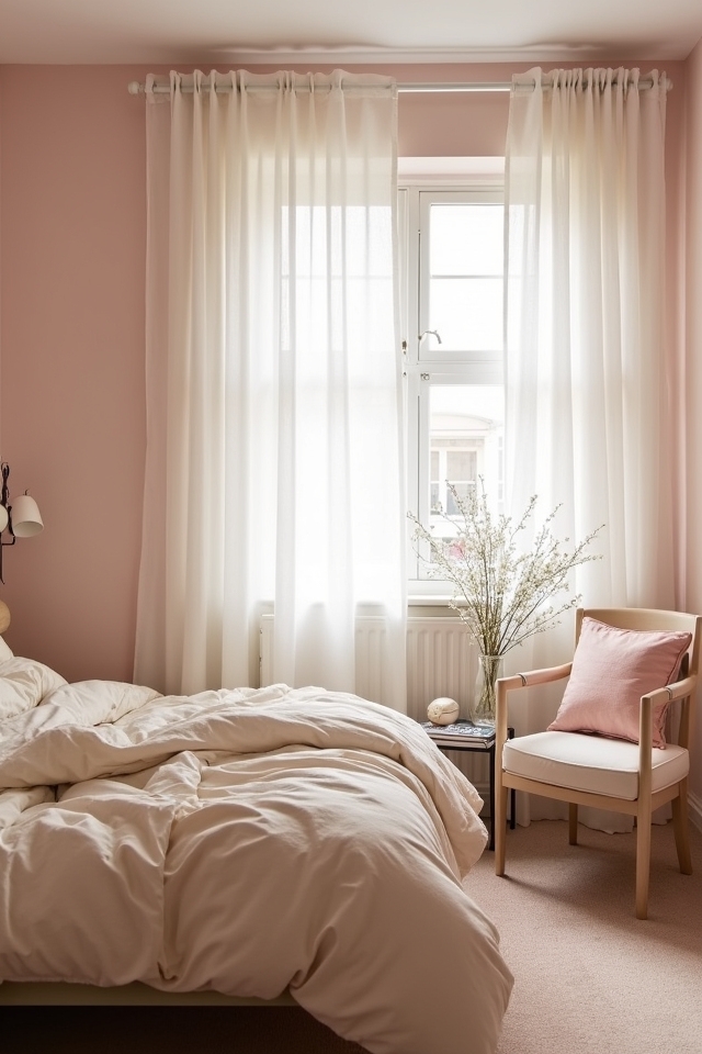 light and airy bedroom design