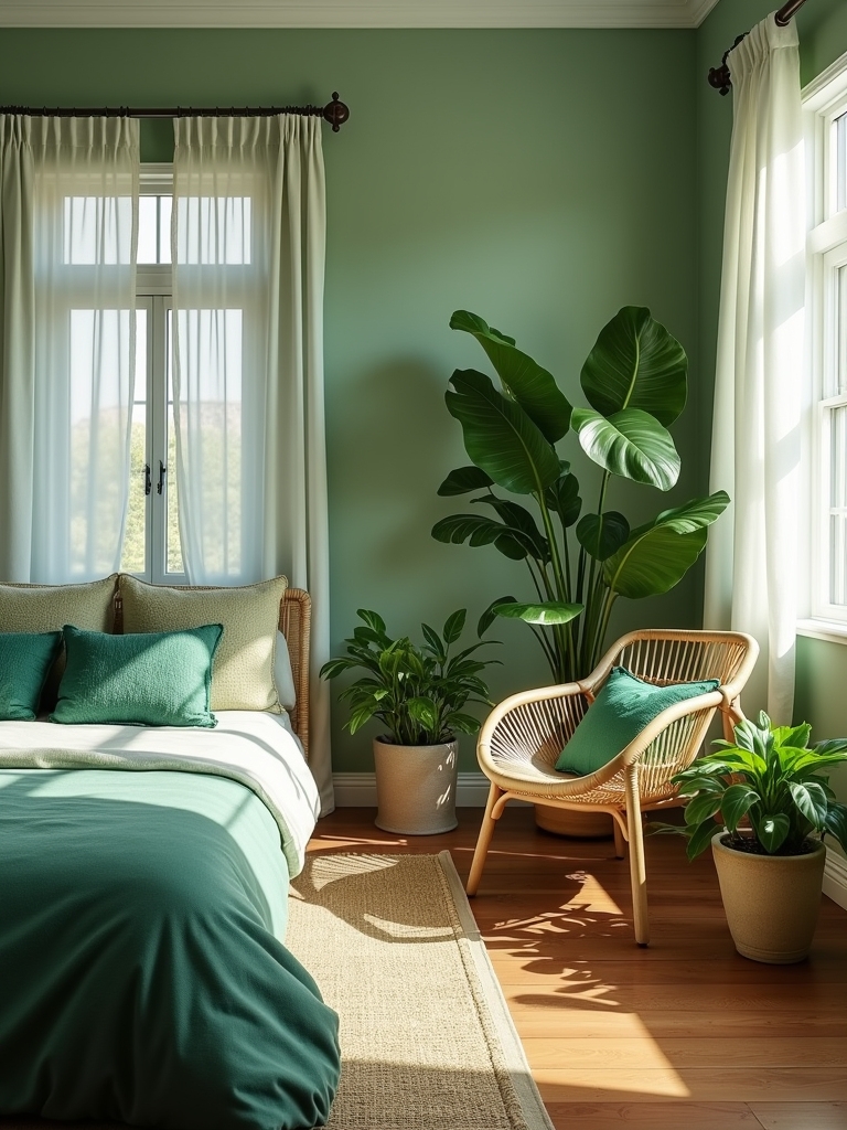 lush indoor plants enhance ambiance
