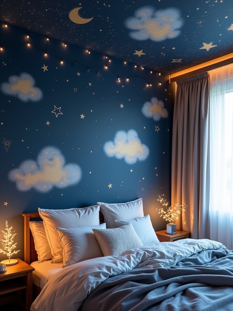 magical starry night ceiling