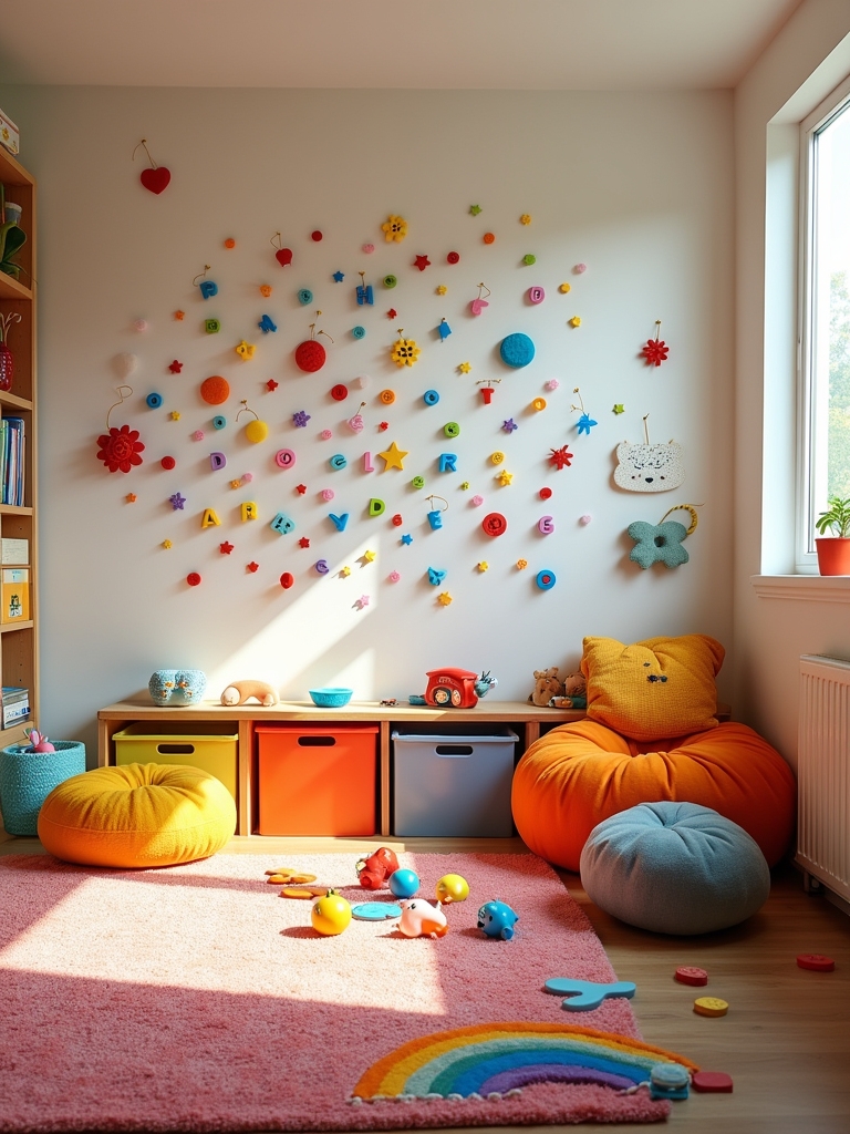 magnetic wall creative play