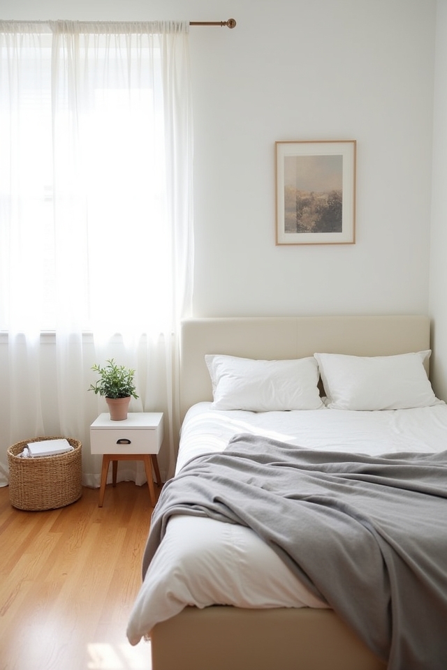 maintain tidy bedroom surfaces