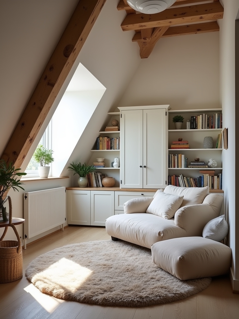 maximize attic bedroom space