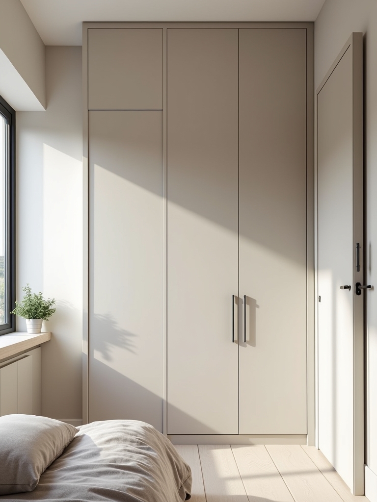 maximize bedroom storage space