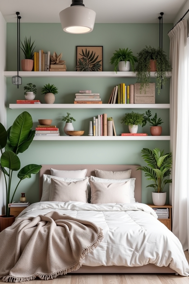 maximize vertical shelving space