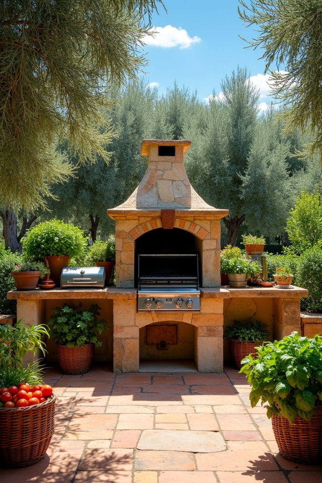 mediterranean villa cooking experience