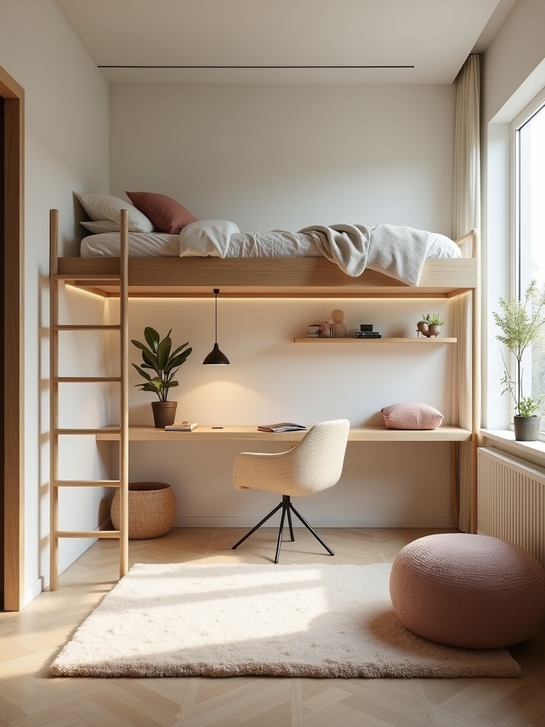 minimalism enhances bedroom serenity