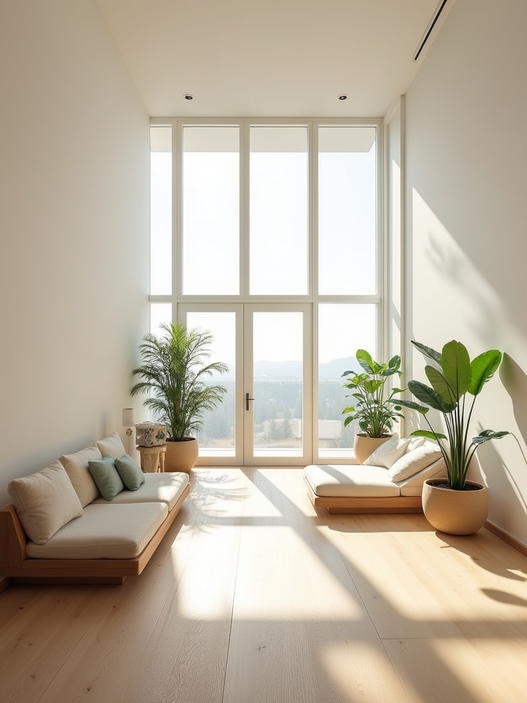 minimalist serene retreat design