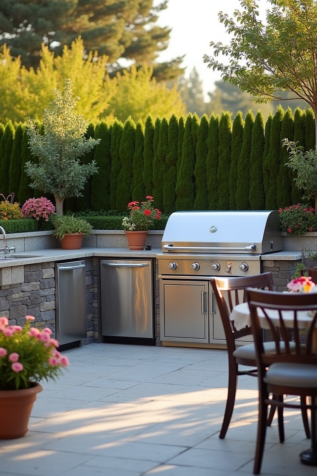 modern durable outdoor appliances