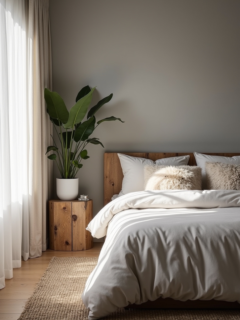 natural elements in grey