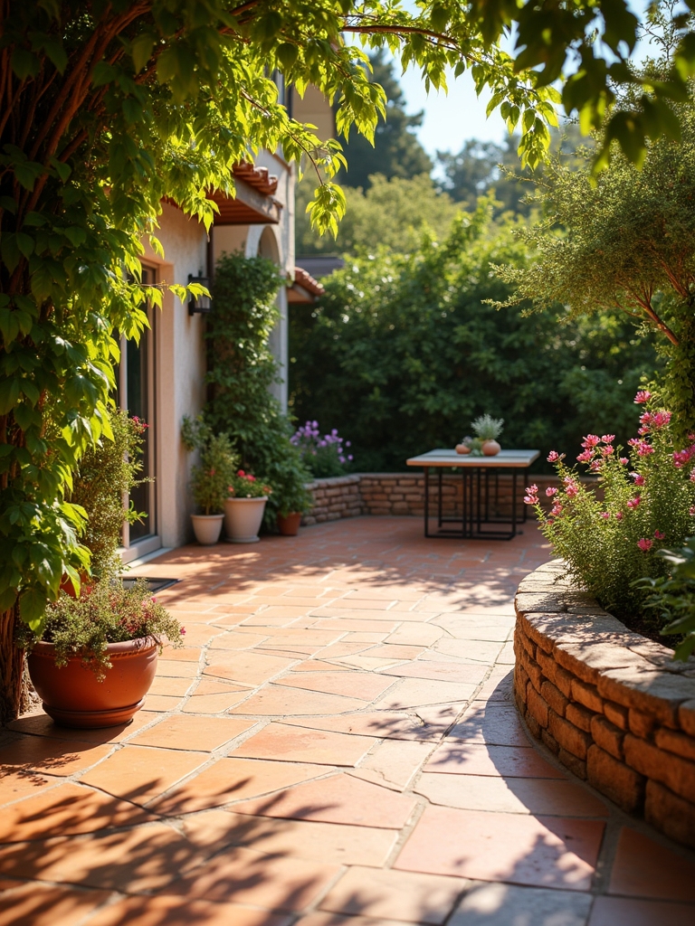 natural stone border enhancement