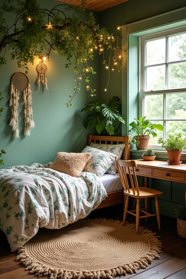 nature inspired bedroom decor