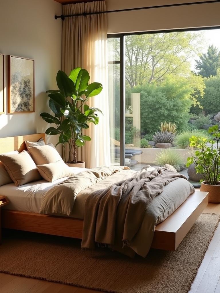 nature inspired bedroom decor