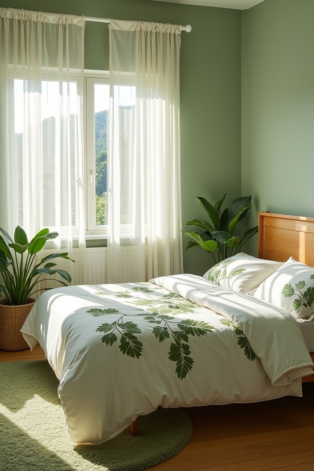 nature inspired bedroom refresh