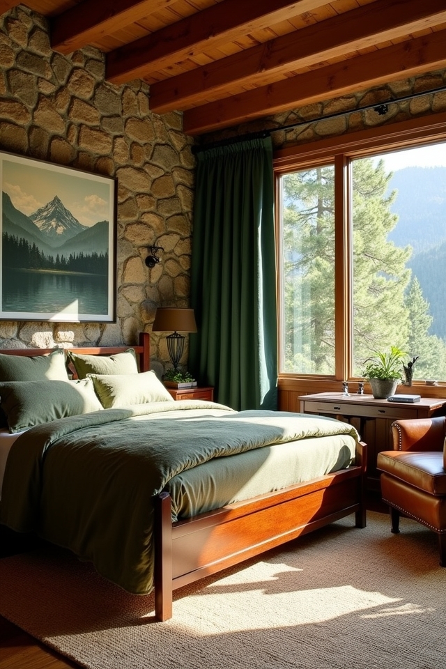 nature inspired bedroom tranquility