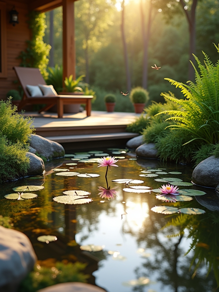 nature integrated serene ponds