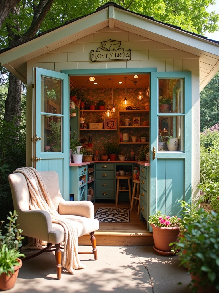 organized diy workshop haven