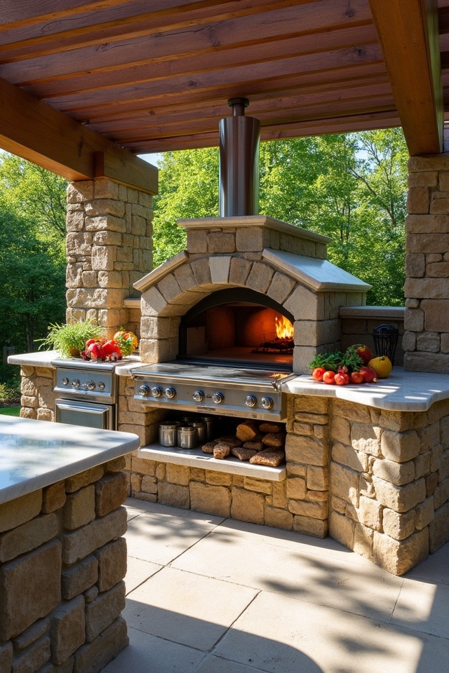 outdoor gourmet pizza experiences
