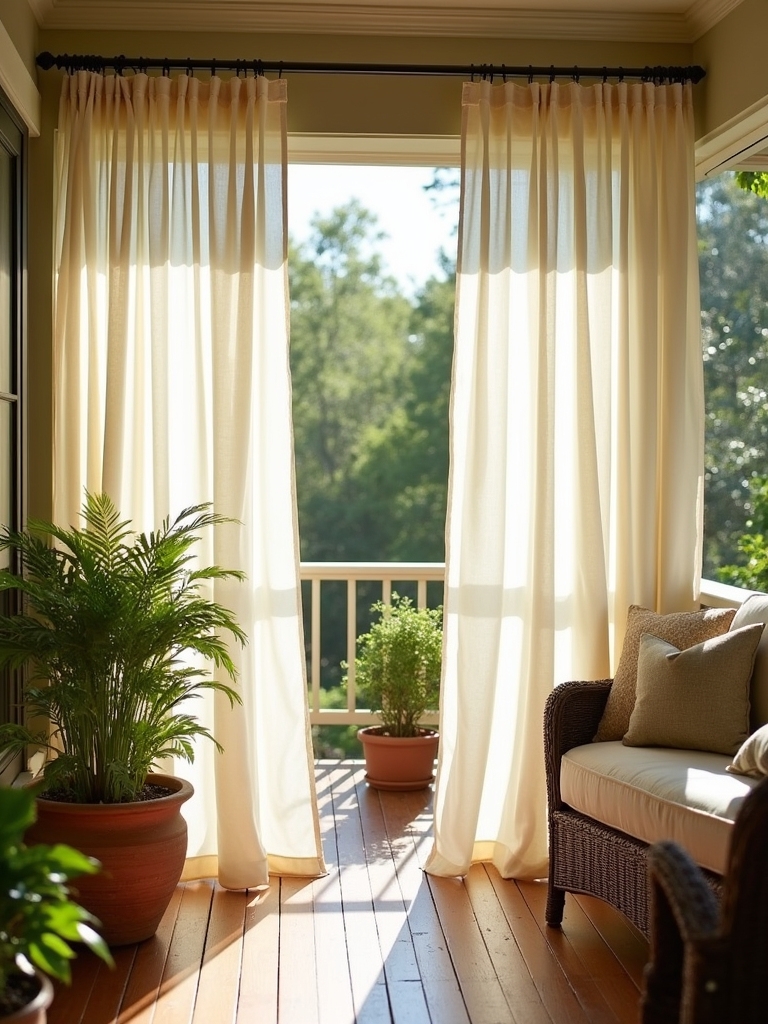outdoor privacy curtain solutions