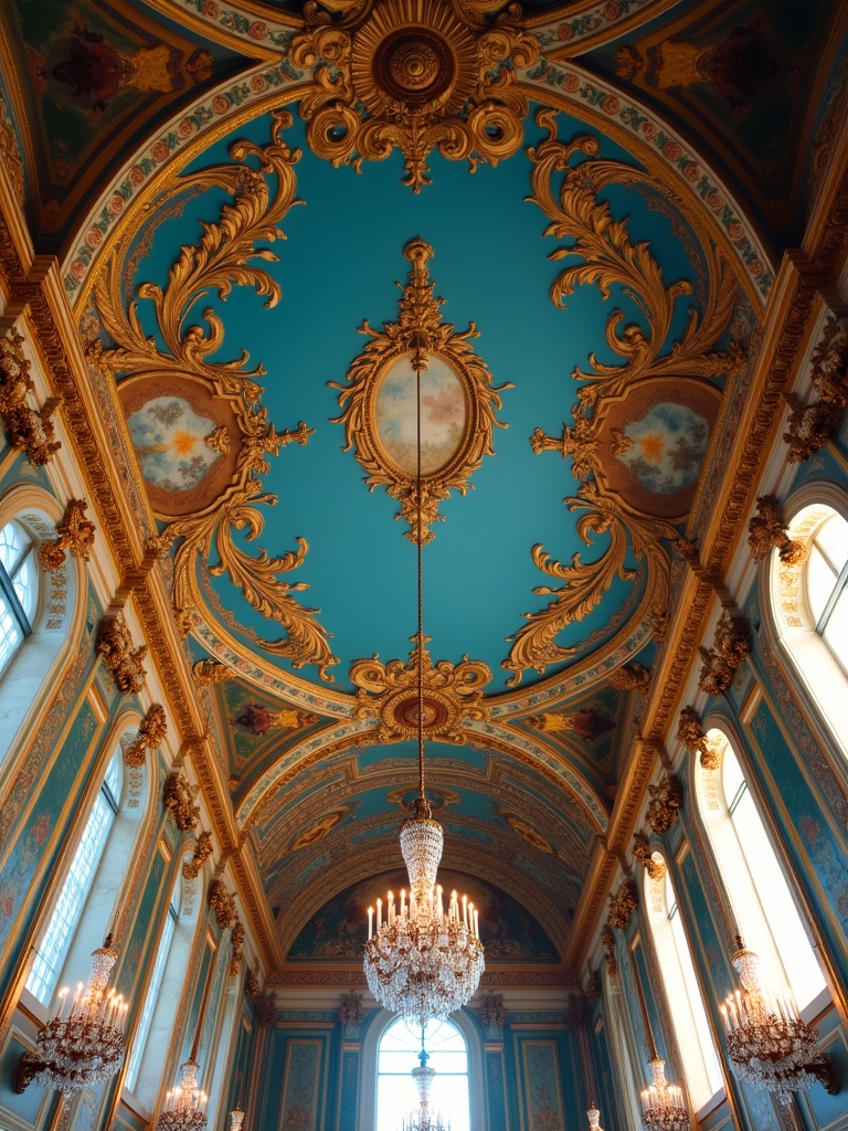 painted ceilings enhance rooms