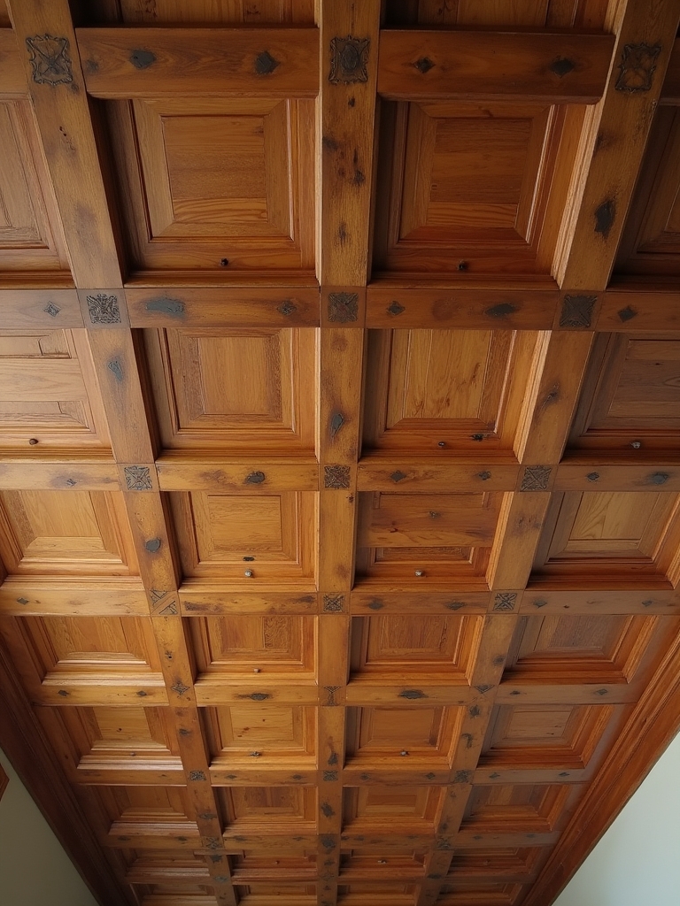painted wood ceiling ideas