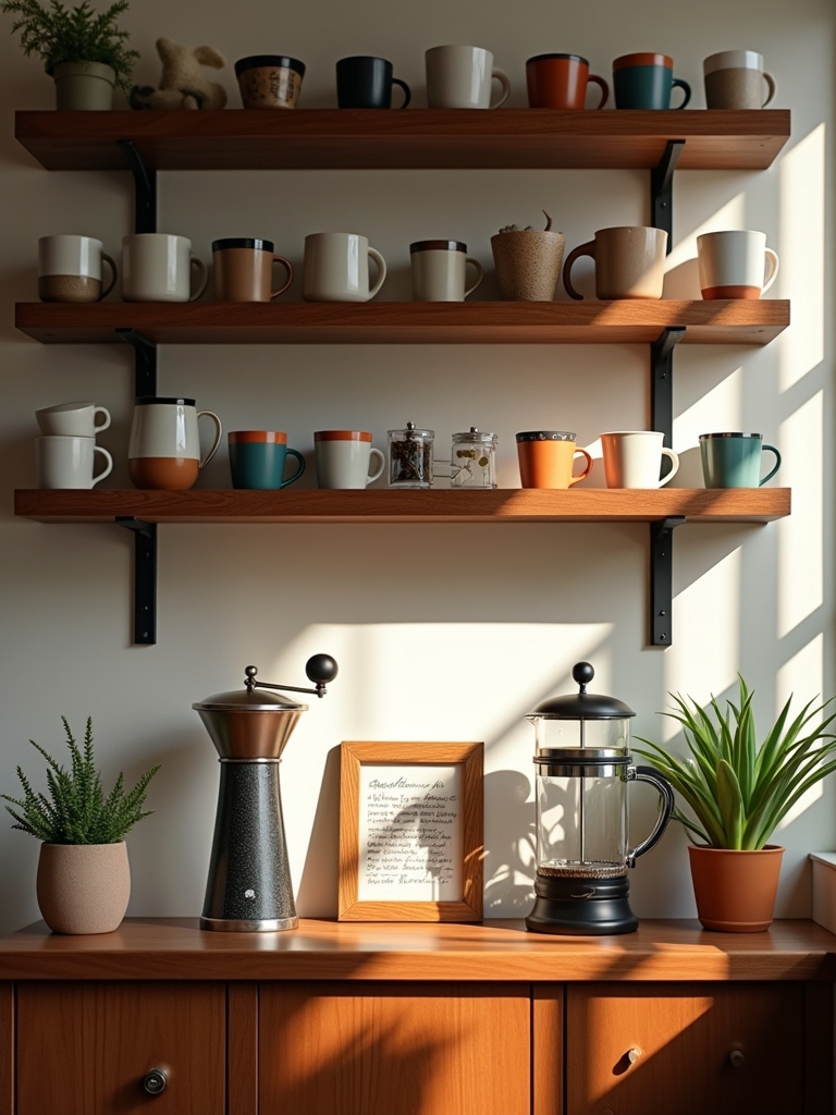 personalized coffee bar decor