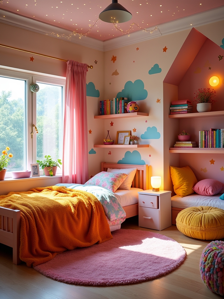 playful and imaginative bedroom design