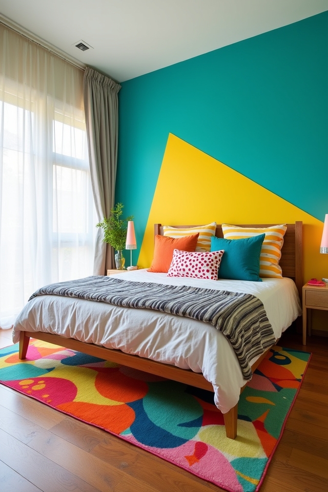 playful geometric patterns enhance