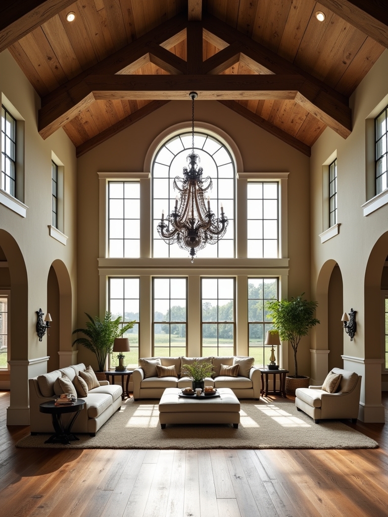 rustic charm and warmth