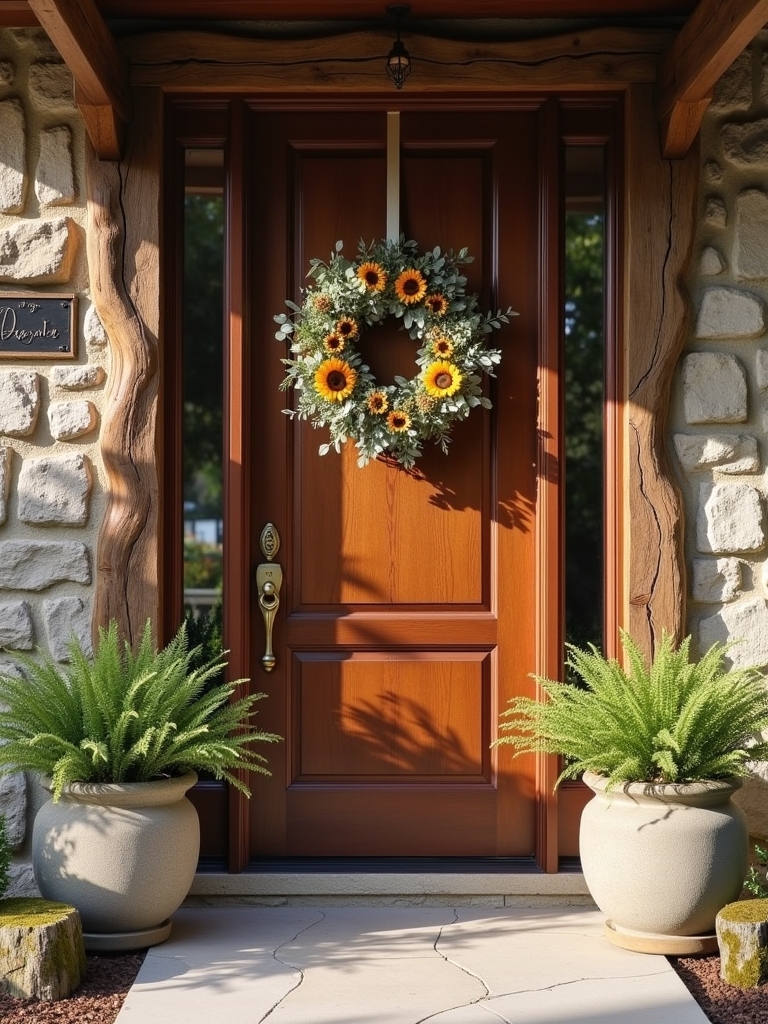 rustic charm for entrances