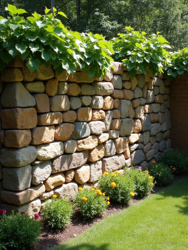 rustic durable outdoor privacy