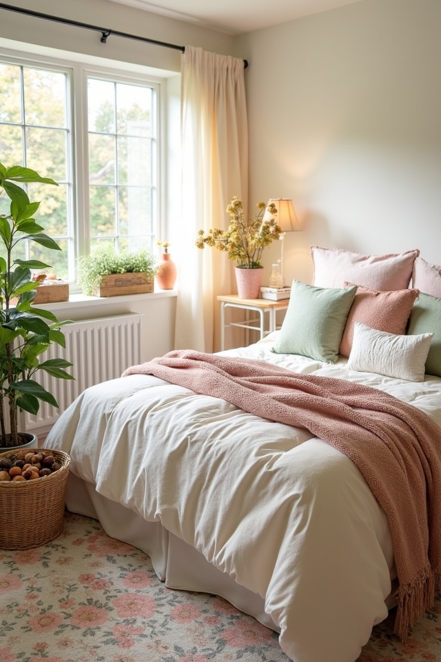 seasonal bedroom decor refresh